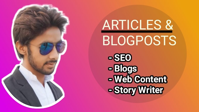 write your blog posts, articles with SEO without using ai