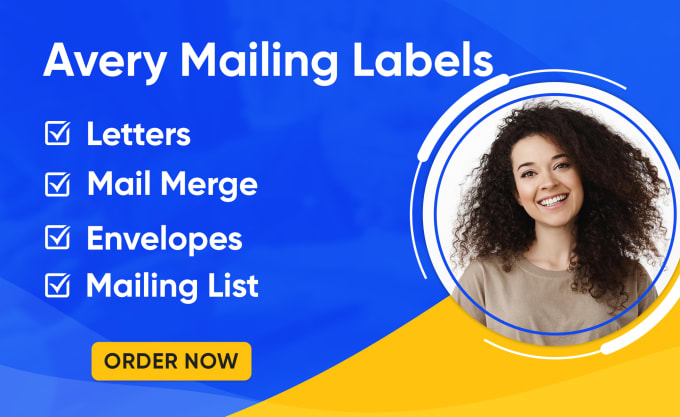 Create Avery Labels Letters And Envelopes For Mail Merge In 24 Hours By Skiptracepro Fiverr 7861