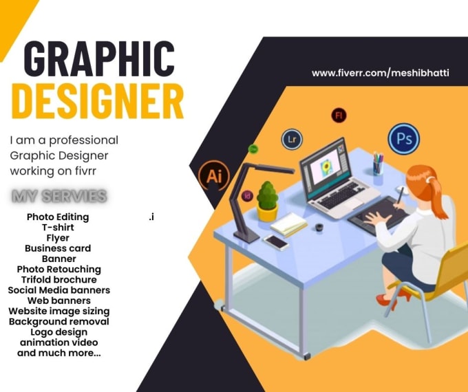 Do any graphics designing tasks for you professionally by Meshibhatti ...