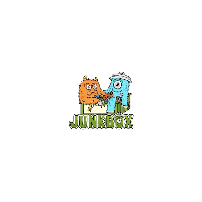 design original monsters dumpster logo  design