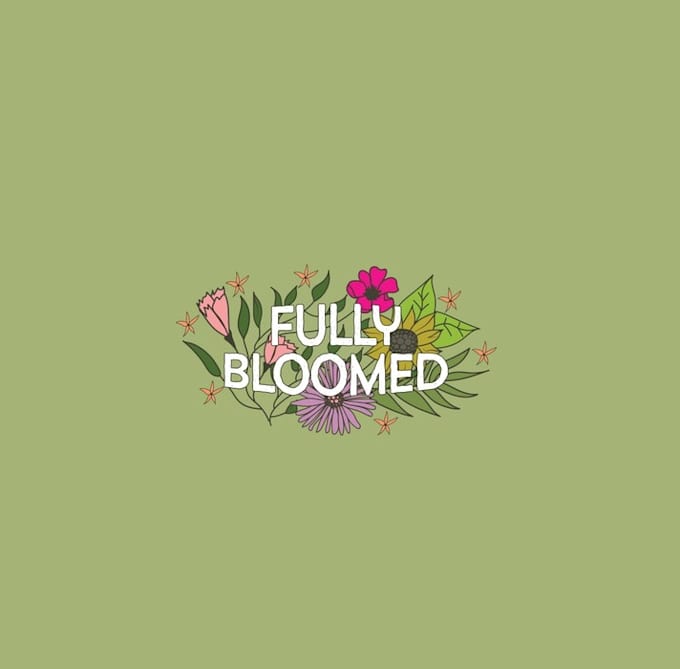 design fully bloomed logo