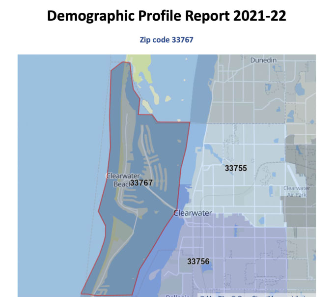 provide population and business demographics data