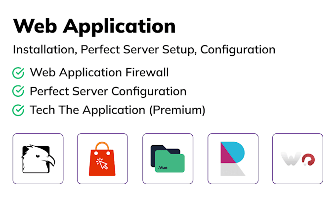 Install, setup and configure your web application by Apurbogomes | Fiverr