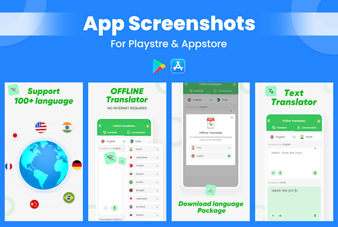 store listing for playstore
