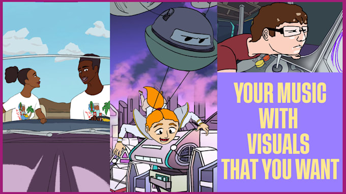 animate to your new song, music promo, music videos