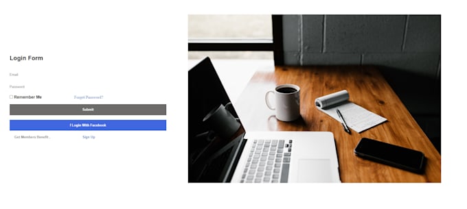 Convert any prototype to html css for you by Rayane_bouslah | Fiverr