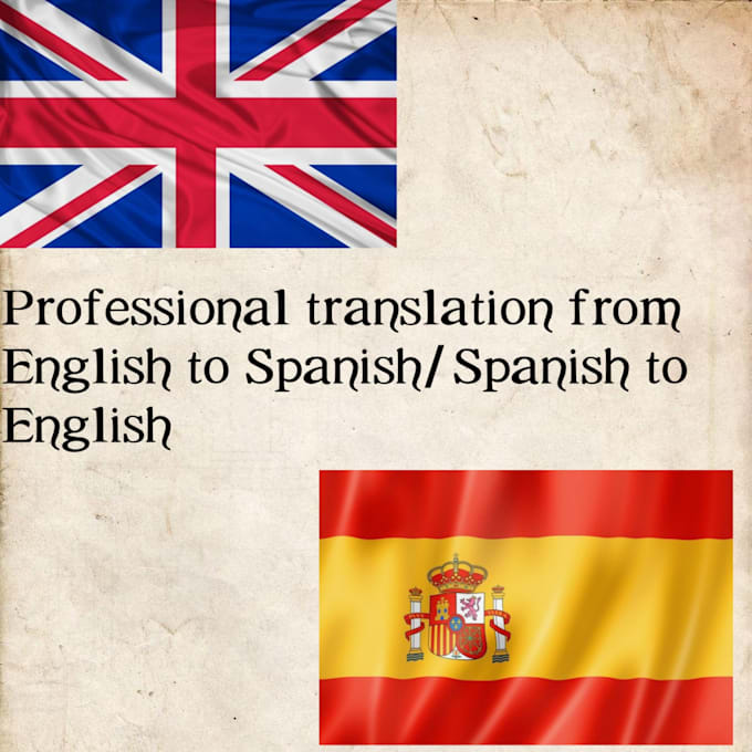 Translate english to spanish and vise versa by Fatimakhattak12 Fiverr