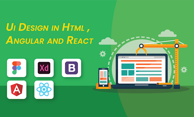 Design responsive web pages in react angular and javascript by ...