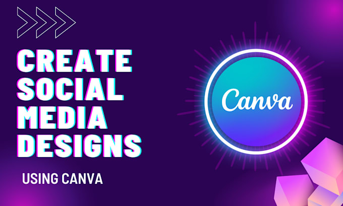 Create social media designs using canva by Octaviadarling | Fiverr