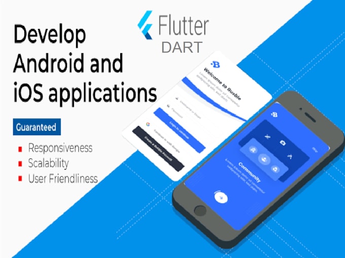 Develop android and ios app using flutter by Raphyfit | Fiverr