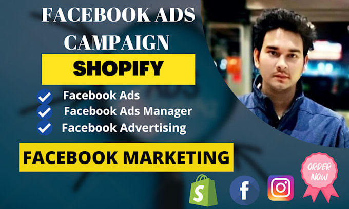 setup and optimize shopify facebook ads campaign