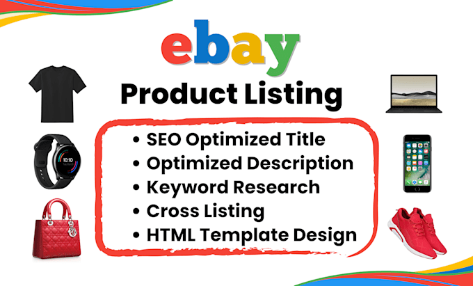 do ebay listing, ebay product listing, ebay seo listing, ebay lister