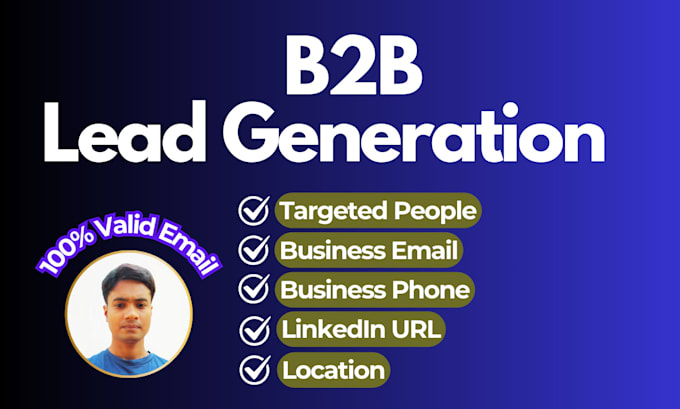do b2b lead gen, linkedin data collection