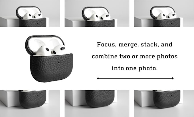 focus stacking, merge, combine two or more photos into one