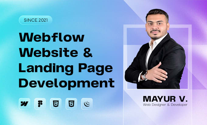 develop webflow website, figma to webflow or redesign webflow website