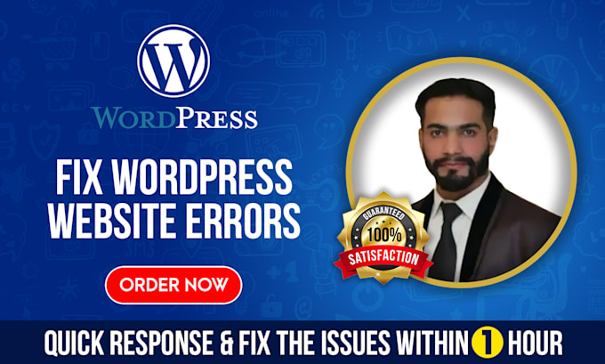 fix wordpress errors, issues and bugs
