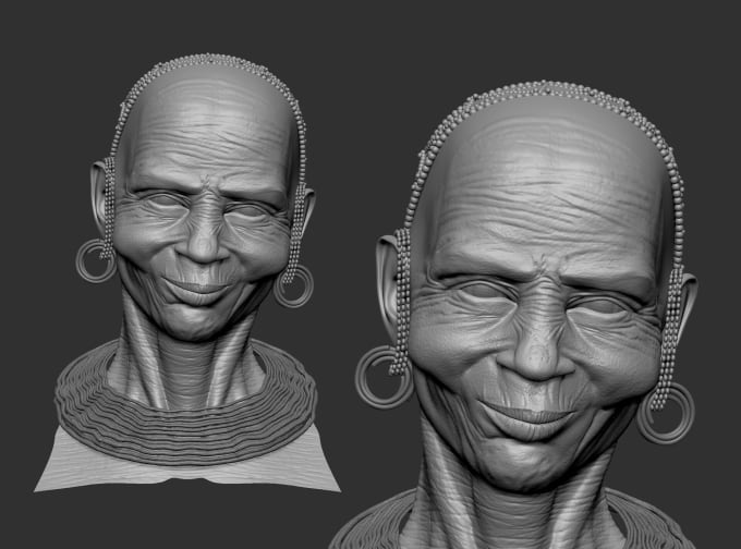 sculpt high quality 3d model for 3d printing