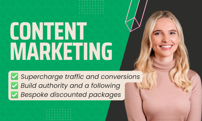 deliver monthly content marketing copywriting packages