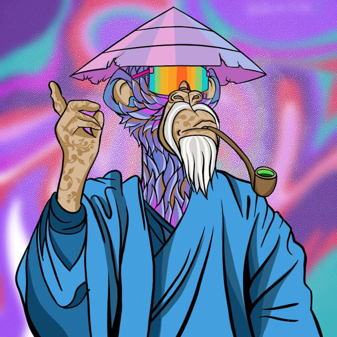 Design fan nft art with custom traits or nft scene by Paintermax Fiverr