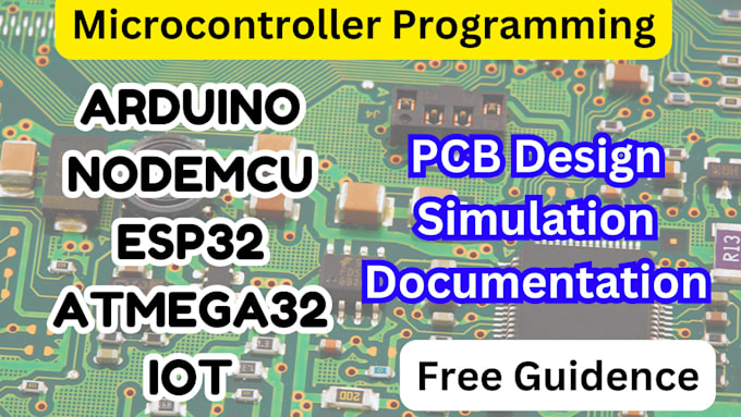 do expert arduino, atmega32a, nodemcu programming with diagrams