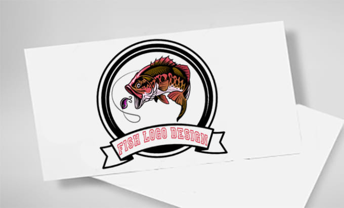 super experience fish logo with my creative thinking