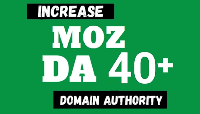 increase moz domain authority da with high quality backlink
