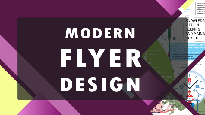 Do modern flyer design by I_designed | Fiverr