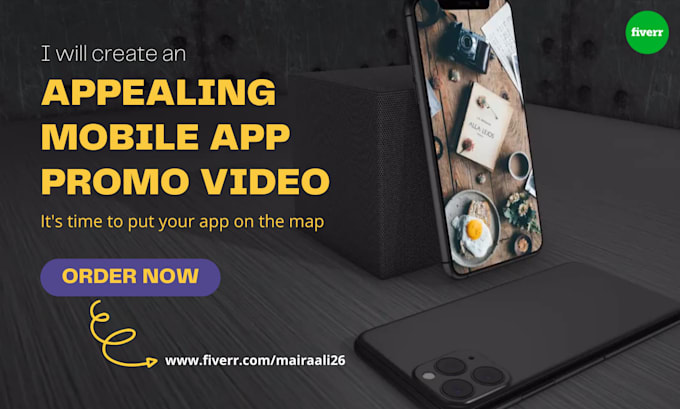 create an appealing mobile app promo video