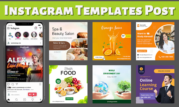 Create canva instagram templates for your business brands by ...