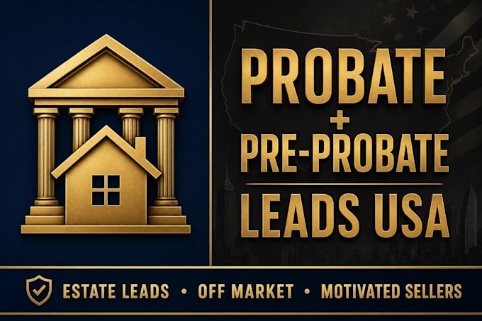 provide probate leads USA