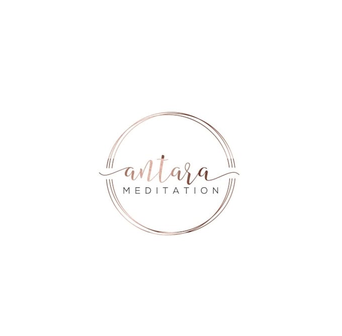 create a sophisticated free flowing logo for meditation studio