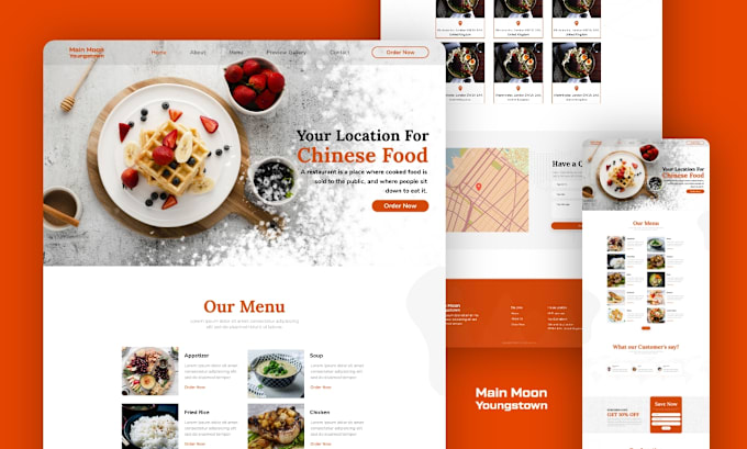 make responsive web design, figma website, and UI UX design