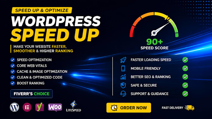 speed up your wordpress and woocommerce website