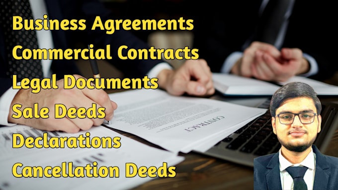 draft the commercial contracts and business agreements