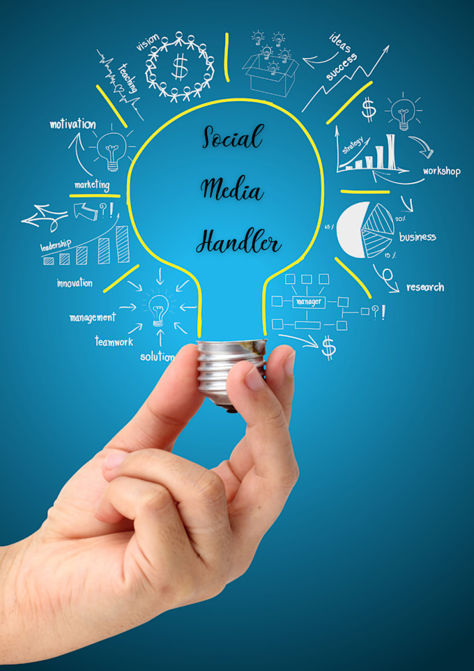 Be your social media handler by Ahmad_faruq Fiverr