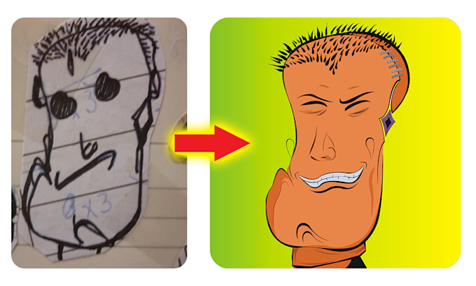 convert your drawings and images to vector or digital art