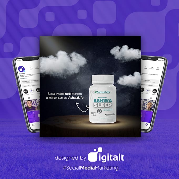 create professional graphic designs for social media posts