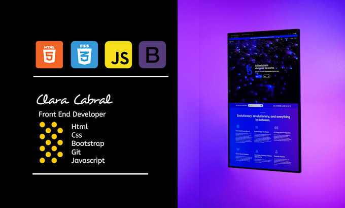 Create responsive website using html css and javascrit by Clar_c | Fiverr