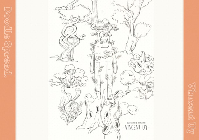 create a fun little doodle spread