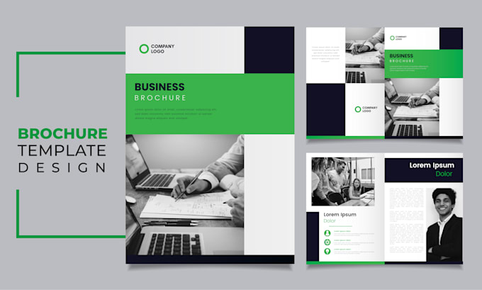 design professional any business brochure, flyer template