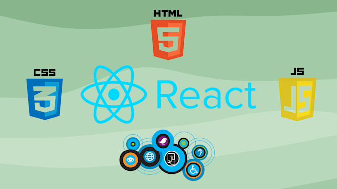 Use html5, css3, react to create or fix your web accessible by ...