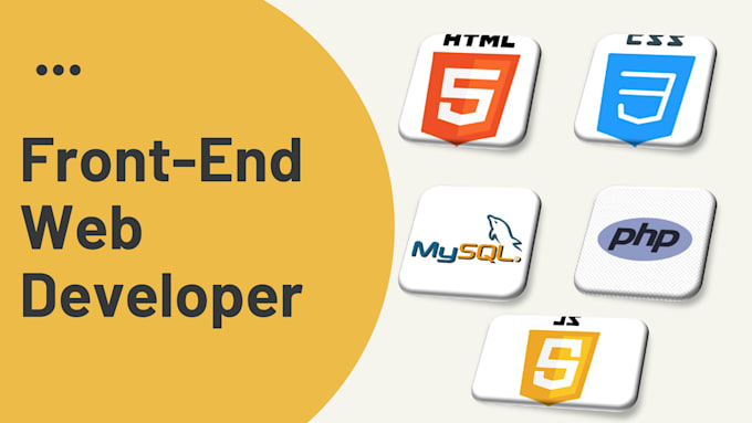 Be your front end developer and designer html css javascript by Umer ...