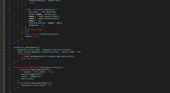 Create a custom script for your unity project by Wattersa | Fiverr