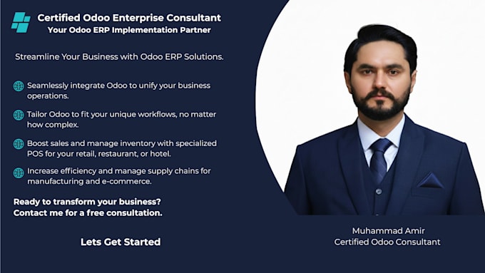 be your odoo expert for a seamless enterprise setup