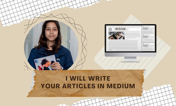 write engaging articles for your brand on medium and blog