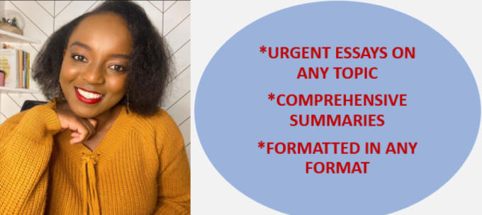 write urgent essays and summaries on any topic in apa and mla