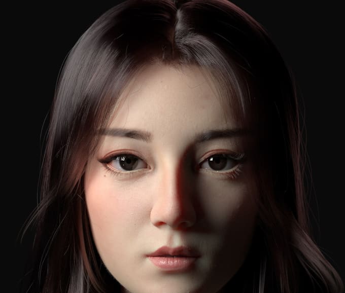 Realistic 3d Character Modeling 3d Nft Model 3d Modeling Design Blender 3d Model By Artist
