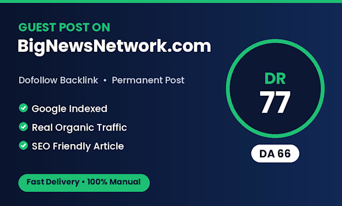 publish a guest post on big news network with a dofollow backlink