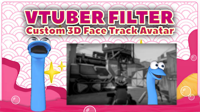 make a custom ar 3d vtuber avatar for streaming and snap camera