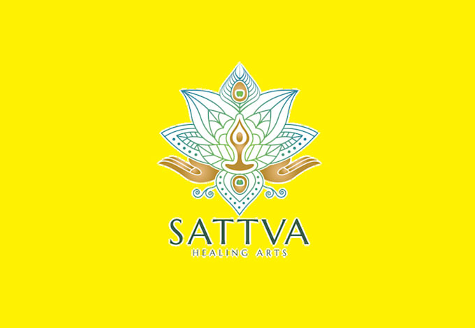 do professional massage and therapy logo design